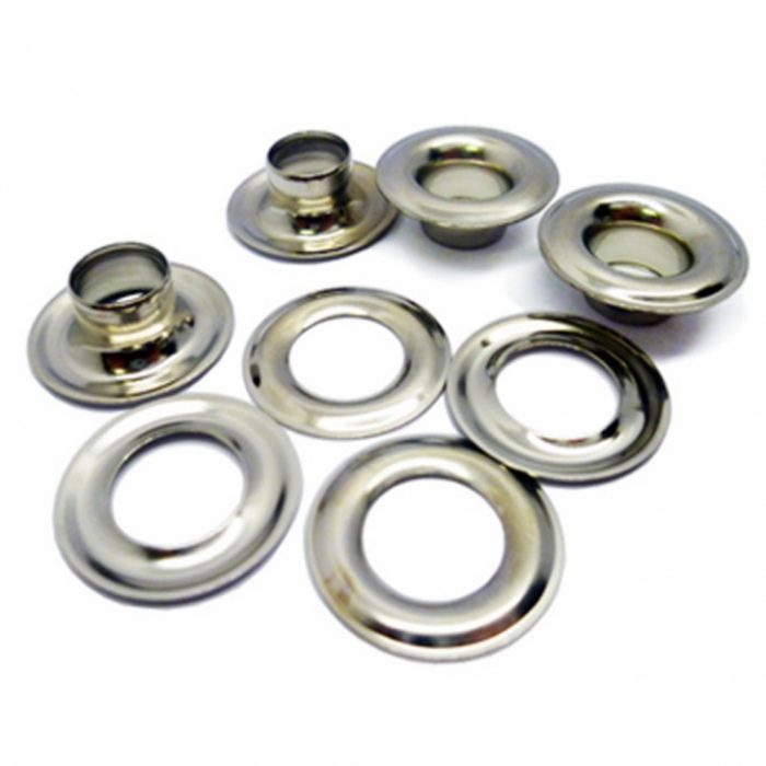 webber nickel brass eyelets