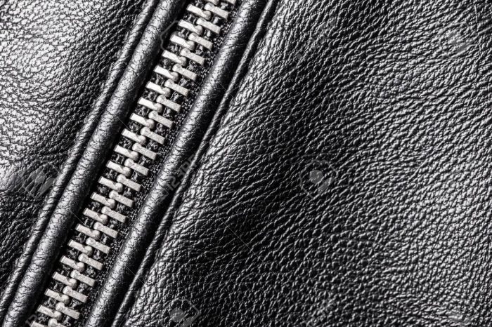 92701094 black leather jacket metal zipper clothing fashion background