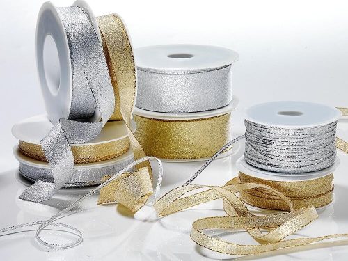 2687 Geschenkband Glamour 10 mm 25 m gold GB 06979 0 0 00