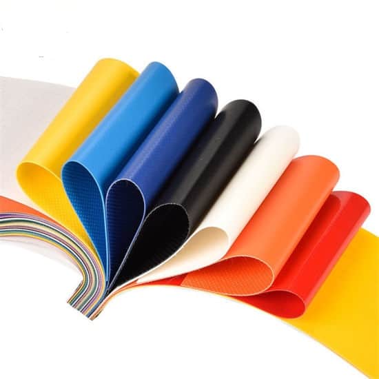 Glossy PVC Coated Tarpaulin Tents Plastic Tarpaulins Fabric